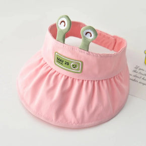 Baby hats cute and super cute big brim sunshade empty hats in summer breathable sunscreen sun hats for boys and girls in summer