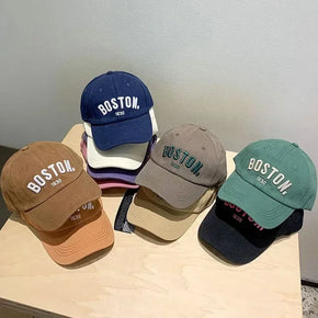 Baby Hat Embroidery Letter Infant Boy Girl Baseball Cap Summer Adjustable Toddler  Outdoor Casual  Sun Hat