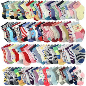20 pairs of cotton socks baby socks wholesale for babies and toddlers children (pattern random)